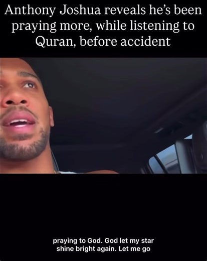 Prière et Guidance Spirituelle pour Anthony Joshua