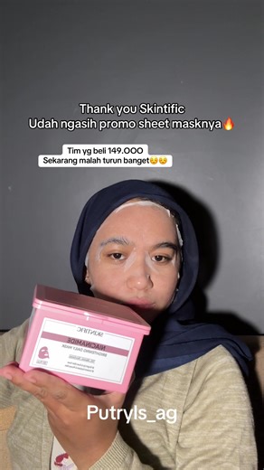 Skintific Sheet Mask Promo dan Rekomendasi Skincare