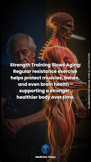 Strength training can slow aging and protect muscles, bones, and brain.mp4