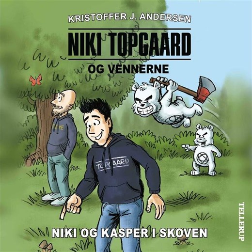 Lydbog: Niki Topgaard og vennerne #1: Niki og Kasper i skoven - Kristoffer J. Andersen | Lydbog -...