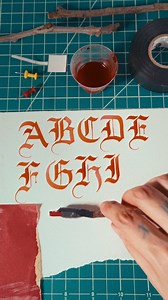 How to make a Calligraphy pen ✍🏽 #calligraphy | Made by Edgar