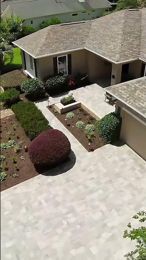 Two-in-One Upgrade: Seamless Custom Paver Driveway & Patio Transformation