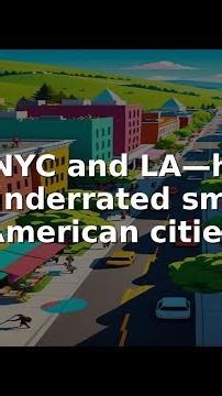 Forget NYC and LA—here are 6 underrated small American cities #Shorts