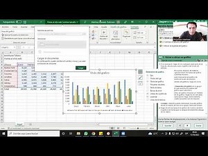 Lección 6.1 -Excel2016Core-CertificaciónMOS-Jasperactive: Mover y cambair el tamaño de los gráficos