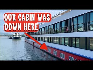 CABIN TOUR! European River Cruise Ship Nicko Rhein Symphonie "Underwater" Cabin