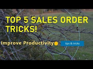 5 SAP Sales Order Tips and Tricks | SAP SD Sales Order VA01 & VA02 Tips & Tricks