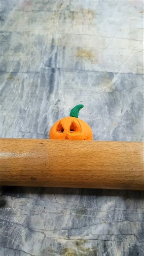 Halloween Pumpkin 🎃 with Clay ✨️❤️‍🔥