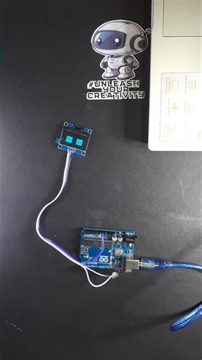 👀 When your OLED gets eyes!Smooth blinking animation using Arduino + SH1106 OLED