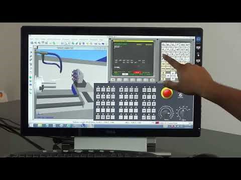 Virtual CNC machine simulators