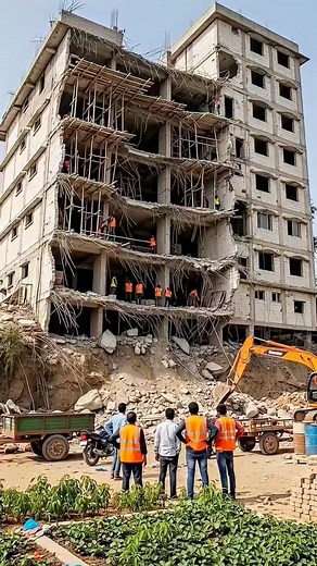 7.1K views · 225 reactions | Epic engineering fail — building collapses without warning! #fail #engineering #construction | sunshine101 | Facebook