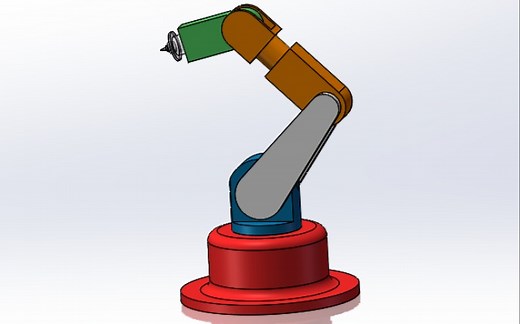 MATLAB机械手臂运动控制仿真+PID+GUI 教程一（机械手臂建模）