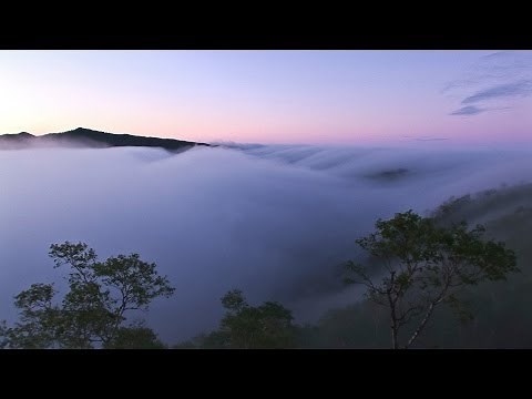 摩周湖 滝霧の朝 2014/6/24