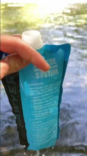Sawyer squeeze water filter review - in 60 seconds 💦
