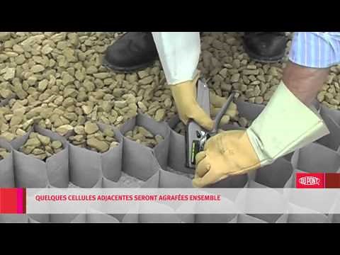 DuPont™ Plantex® GroundGrid® - Géosynthétique alvéolaire pour la stabilisation de surfaces