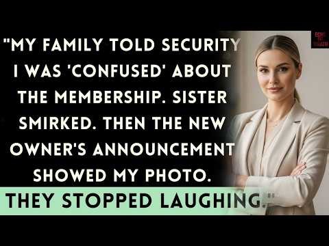 At The Country Club Meeting, Security Blocked Me—Until My Company Logo Appeared