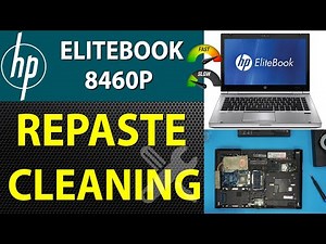 How to Repaste and Clean an HP EliteBook 8460P Laptop | Step by Step🧹💻
