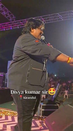 Divya kumar sir live concert Kirandul 🤩 #divyakumar #concert #youtube #youtubeshorts #viral