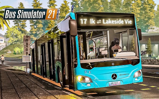 巴士模拟21 天使海岸 #37：全地图解锁 靠既有线路完成了新任务？| Bus Simulator 21 | 4K60