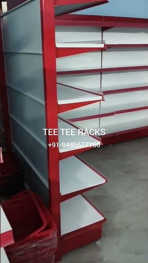Supermarket shelves department stores rack display rack