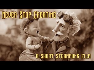 Never Stop Creating: A short steampunk film that will inspire you