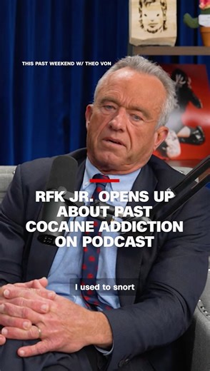 Robert F. Kennedy Jr. told Theo Von, "I'm not scared of a germ. I used to snort cocaine off of toilet seats." He said that during the Covid-19 shutdowns, he continued attending daily AA meeting. | CNN