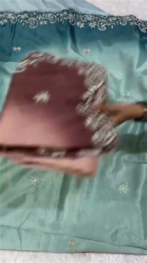 New Chandaniya Fabric With Beautiful 2D Color With Jardosi Coding Sequence Work 😍Price:-2050/-fs ag