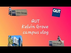 QUT Kelvin Grove tour 😁