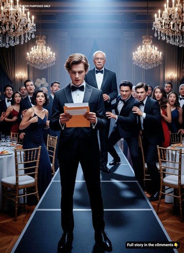 Humiliated at My Father’s Retirement Party… Then I Opened the Letter That Changed Everything I didn’t expect my father’s retirement party to be the night my entire life shattered—and then rebuilt itself in a way no one saw coming. The ballroom glowed with gold light, filled with powerful people laughing, clinking glasses, celebrating a man who had spent decades building his empire. I stood quietly at the edge of it all, doing what I had perfected over the years: trying not to be noticed. But the