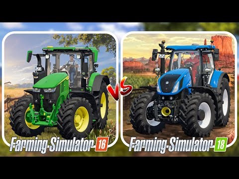 Fs16 vs Fs18 | Small John Deere & Small New Holland | Timelapse |
