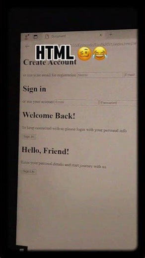 “Create a Stunning HTML Form in 2026 😍 | HTML + CSS + JS Beginner Friendly” #coding #html #python