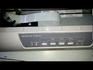 oki 4 light error part 1