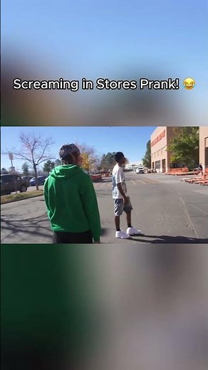 Screaming in Stores Prank!😂 FULL VID Link in Bio on YouTube: Cannonball #funny #prank #fypシ