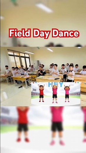 Field Day Warm-Up Dance 🕺🔥 | Fun Classroom Energy Boost! #shorts