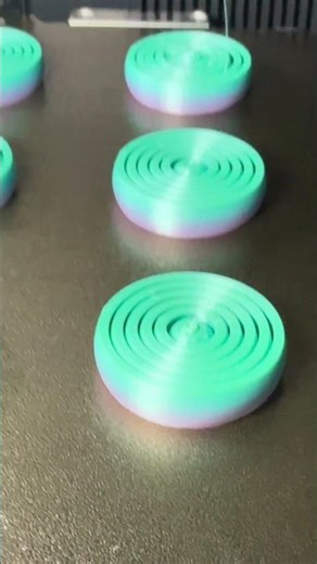 I got my first failed 3D print tonight. 😭 #3dprint #failed3dprints #fidgets #fidgetspinner