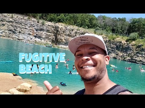 I Found a SECRET BEACH!! Fugitive Beach Rolla MO
