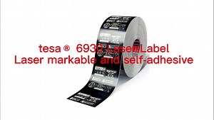For Tesa 6930 for Tesa 6940 Laser Printer Label Excellent Marking Precision Double Layer Brittle Acrylic Film Single Heat-Resist