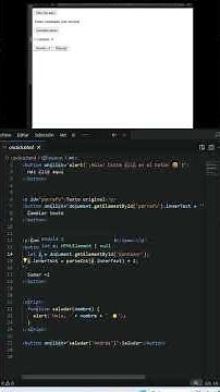 Cómo usar onclick en HTML #programacion #DiseñoWeb #html #css #programing #tips