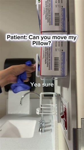 How to empty a box of gloves in 5 minutes 💀🧤 #nursehumor #gloves #infectioncontrol
