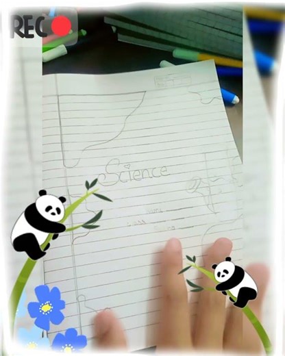 science front page desing #likeandsubscribe #minivlog