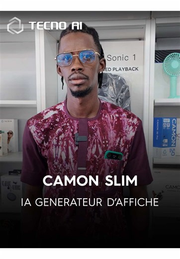 Générateur d’affiche IA CAMON Slim: guide rapide 2026
