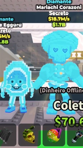 brainrots que consegui trocando ontem 😱😎💀☠️ #roblox #edit #music #remix