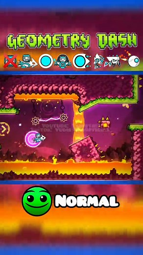 Exploring Game Modes in Geometry Dash