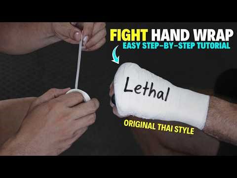Thai Style Fight Hand Wrap | Step-by-Step Tutorial for Muay Thai
