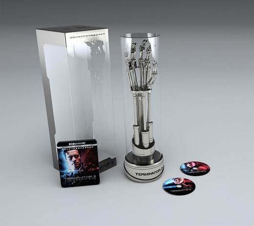 'Terminator 2' UHD Blu-ray comes with a life-size robot arm