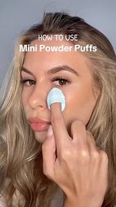 How to use our Mini Powder Puffs🤍 These tiny puffs come in their own container perfect for on the go🚶‍♀️ #howtouse #howtomakeup #minipowderpuffs #powderpuff #makeupaccessories #makeuptools #gwalondon #gwa #settingpowder #makeuppowder | Girls with Attitude
