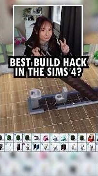 HOW TO: Build a room UNDER THE STAIRS in The Sims 4! #sims4 #sims4tips #sims4build