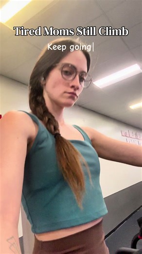 Motherhood can feel like a stair stepper some days. Step after step. Sweaty. Tired. Showing up anyway. Some of us are chasing toddlers around the house. Some of us are juggling appointments and medical charts. Some of us are doing both before lunch. Different days. Different challenges. But the same kind of strength. Motherhood asks a lot from us. Physically. Mentally. Spiritually. And just because it’s hard… doesn’t mean it’s impossible. So wherever you’re stepping today a messy living room, a 