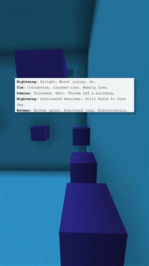 the worst injury in batman's family 🤕