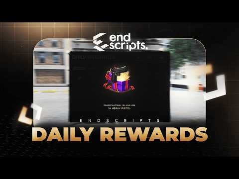 [QB-QBX-ESX] END Daily Rewards Script | FiveM