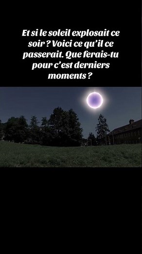 Et si le SOLEIL EXPLOSAIT ce soir ? 💥 #astronomie #space #espace #science #soleil